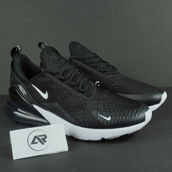 Nike | Shoes | Nike Air Max 27 Mens Size 2 Black White Ah8050002 | Poshmark